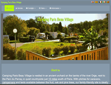 Tablet Screenshot of beau-village.com